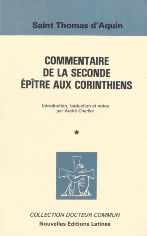 Commentaire de la seconde épître aux Corinthiens